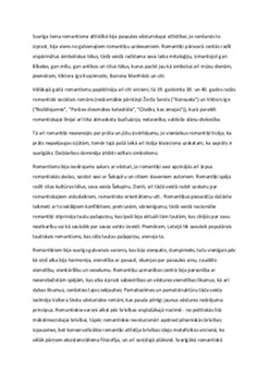 Romantisms: laikmeta māksla un literatūra 3