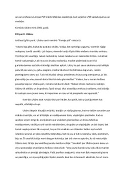 Konrāds Ubāns: dzīve un mākslinieciskā darbība 2