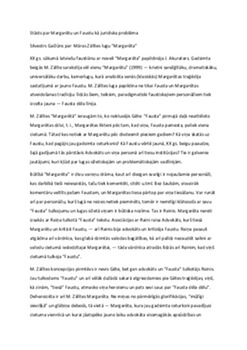 Māras zālītes lugas margarēta iztirzājums no tiesas puses 1