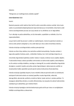Multilingvinisma un bilingvisma dazaadie aspekti 1