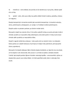 Ojārs Vācietis "Kamēr zāle sniegam cauri duras" dzejola analīze 2