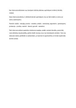 Internacionalismi valodās: fenomens un piemēri 3