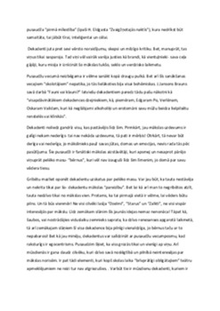 Dekadence literatūrā: māksla un pasaules krīzes 2