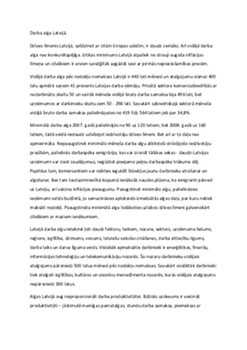 Darba alga Latvijā, tās formas 1