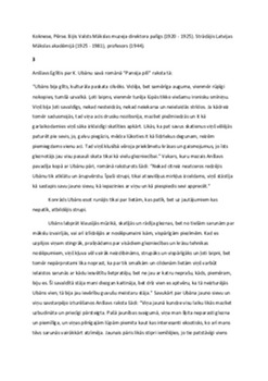 Konrāds Ubāns (darbs no pansija piilii) 2