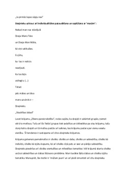 Ojāra Vācieša dzejas krājuma "Zibens pareizrakstība" analīze 2