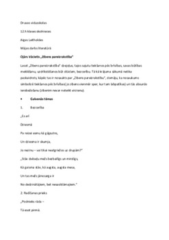 Ojārs Vācietis "Zibens pareizrakstība” 1