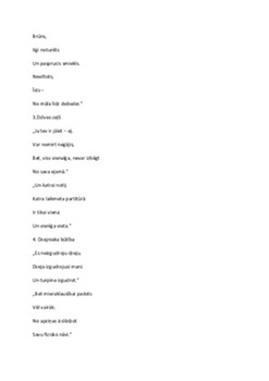 Ojārs Vācietis "Zibens pareizrakstība” 2