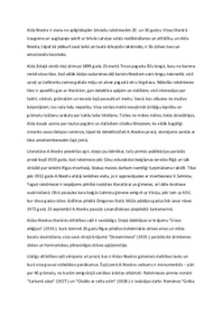 Aīdas Niedras romāni 1