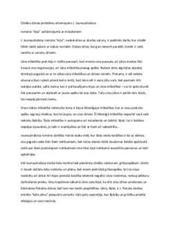 J Jaunsudrabiņa romāns “Aija” 1
