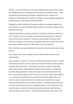 "Alberta Bela romāns ""Būris"": sižets un analīze" 1