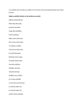 Bedības un to tradīcijas latviešu literatūrā 3