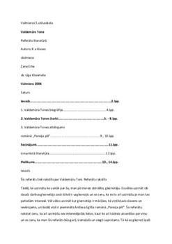 Valdemārs Tone 1