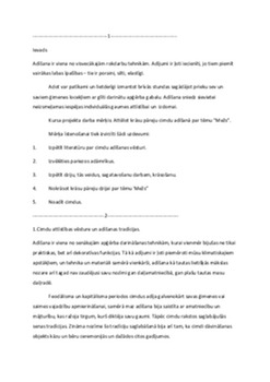 Adīšana: senākās rūpniecības formas rokdarbības vēsturē 2