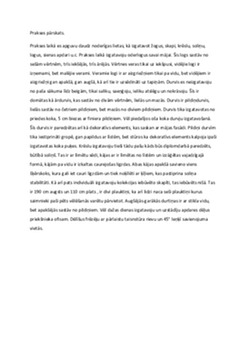 Prakse galdniecībā – iegūtās prasmes darbā ar koku 1