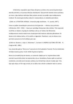 Leonardo da Vinči un "Džokonda" 3