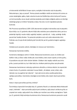 Renesanse: Cilvēks, Māksla un Humānisma Atmoda Eiropā 3