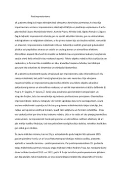 Postimpresionisms mākslā: pārstāvji un stila iezīmes 1