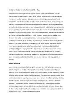Bibliogrāfija leone battista alberti 3