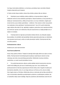 Postimpresionisms: mākslas stils pēc impresionisma 2