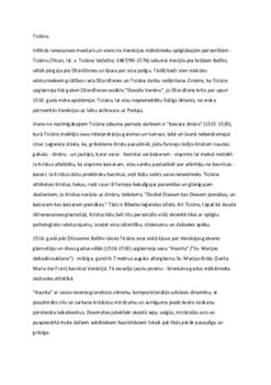 Ticiāns (Ticiāno Večellio) 1