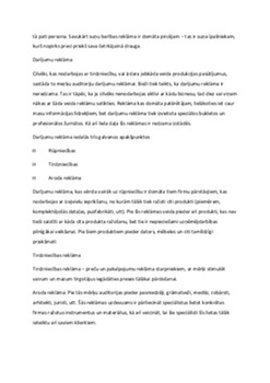 Reklāma: mērķis, veidi un loma tirgū 2