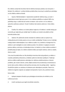Āra reklāmas veidošanas principi 2