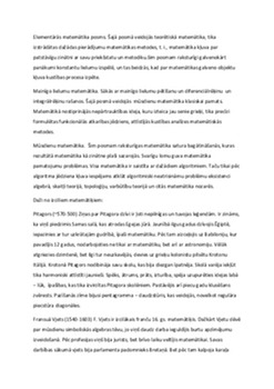 Matematikas vesture 2