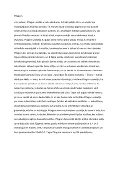 Pitagors: biogrāfija un ieguldījums matemātikā 1