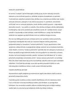 Vaskulīti: cēloņi un ārstēšana 1