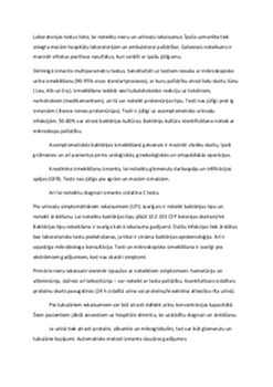 Urīna koncentrācijas mērīšana 2