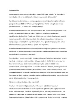 Cukura diabēts 1