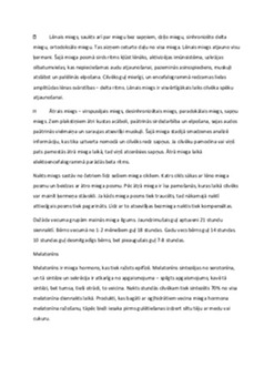 Miegs: bioloģiskais ritms un atpūtas nozīme 2