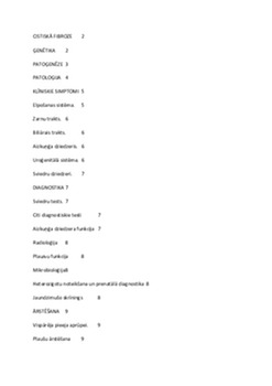 Cistiskā fibroze 1