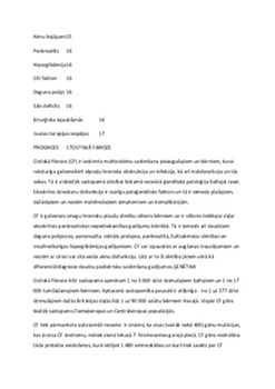 Cistiskā fibroze 3