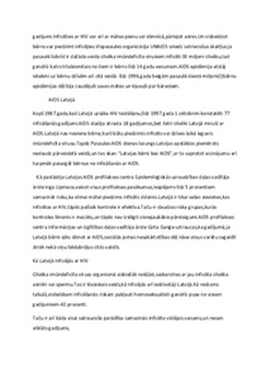 HIV un AIDS: simptomi un profilakse 3