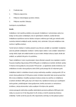 Smēķēšana - aktuāla problēma jauniešu vidū 2