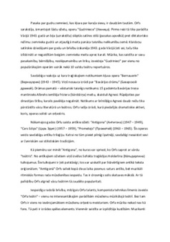 Karls Orfs: komponista dzīve un darbi 3