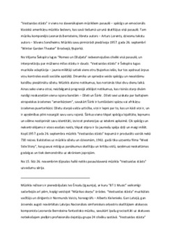 Vestsaidas stāsts 1
