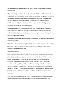 Jāzepa Vītola kora balādes,,Gaismas pils’’ analīze 2
