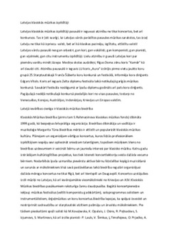 Latvijas klasiskās mūzikas izpildītāji 1