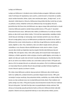Ludvigs van Bēthovens: dzīve un mūzikas mantojums 1
