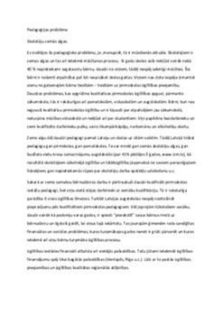 Pedagogu zemās algas 1