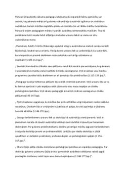 Pedagoģija: izglītības un audzināšanas pamatprincipi 1