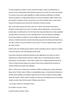 Aleksandrs Puškins: dzīve un literārais mantojums 2