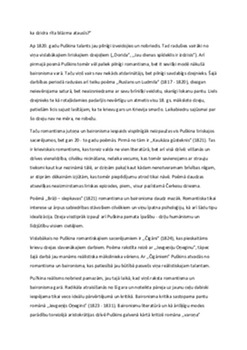 Aleksandrs Puškins: dzīve un literārais mantojums 3