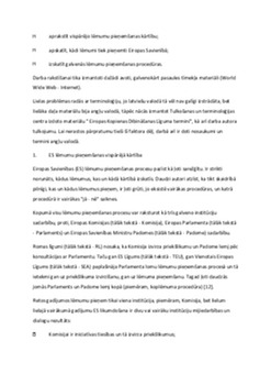 Eiropas Savienības lēmumu pieņemšanas process 2