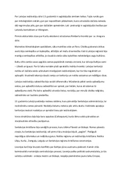 Latvijas Vēsture 13 gadsimtā 1