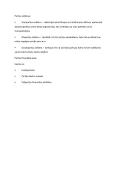 Politoloģijas eksāmenam 3