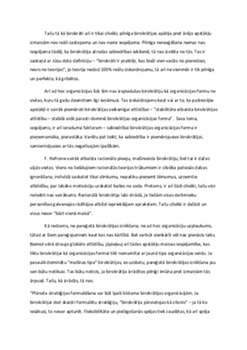 Birokrātija kā organizācijas veids: teorētiskais skatījums 2